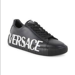 Versace
La Greca Logo Leather Sneakers